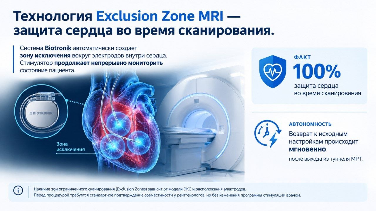 Могу ли я проходить МРТ-обследование с Biotronik ProMRI
